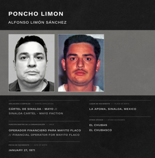 Alfonso Limón Sánchez, alias “Poncho Limón” - México