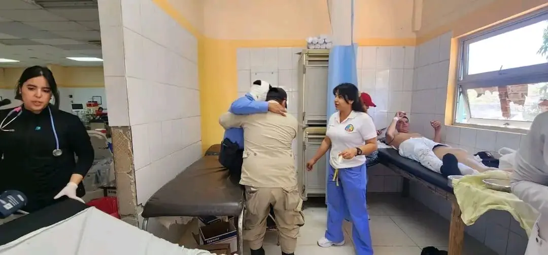 Foto del accidente donde mueren policías en Lempira