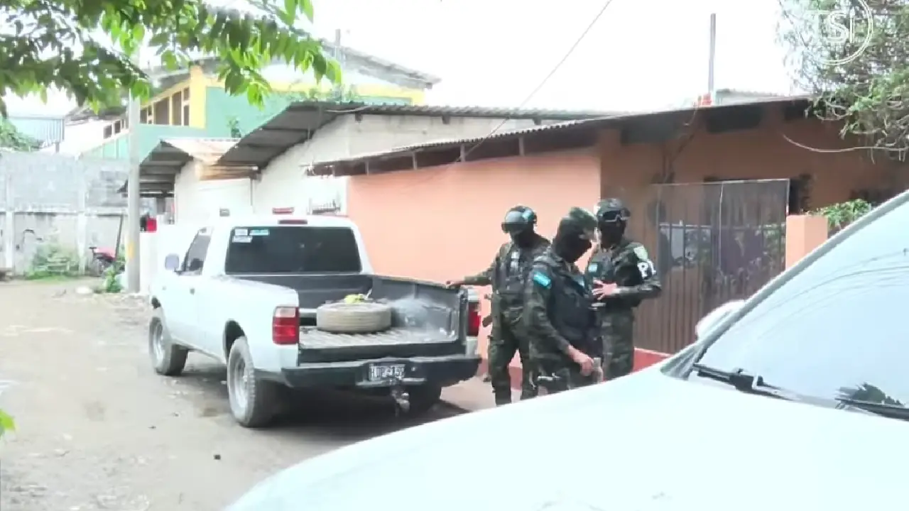 Allanamientos en San Pedro Sula 