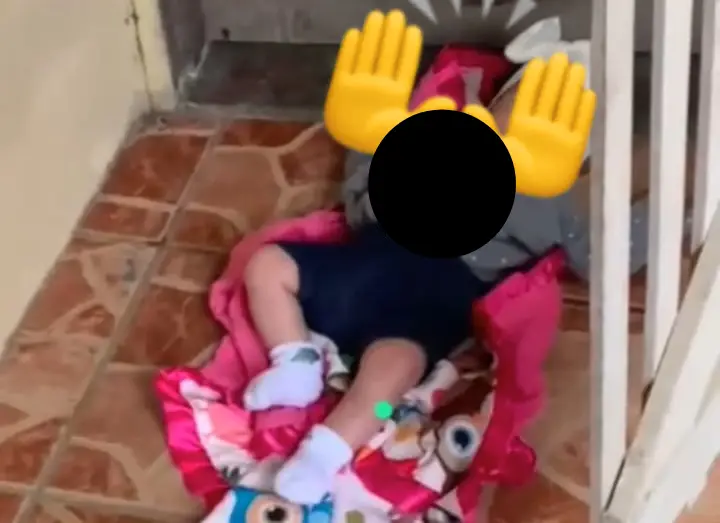 Bebé abandonada en instituto de Tocoa