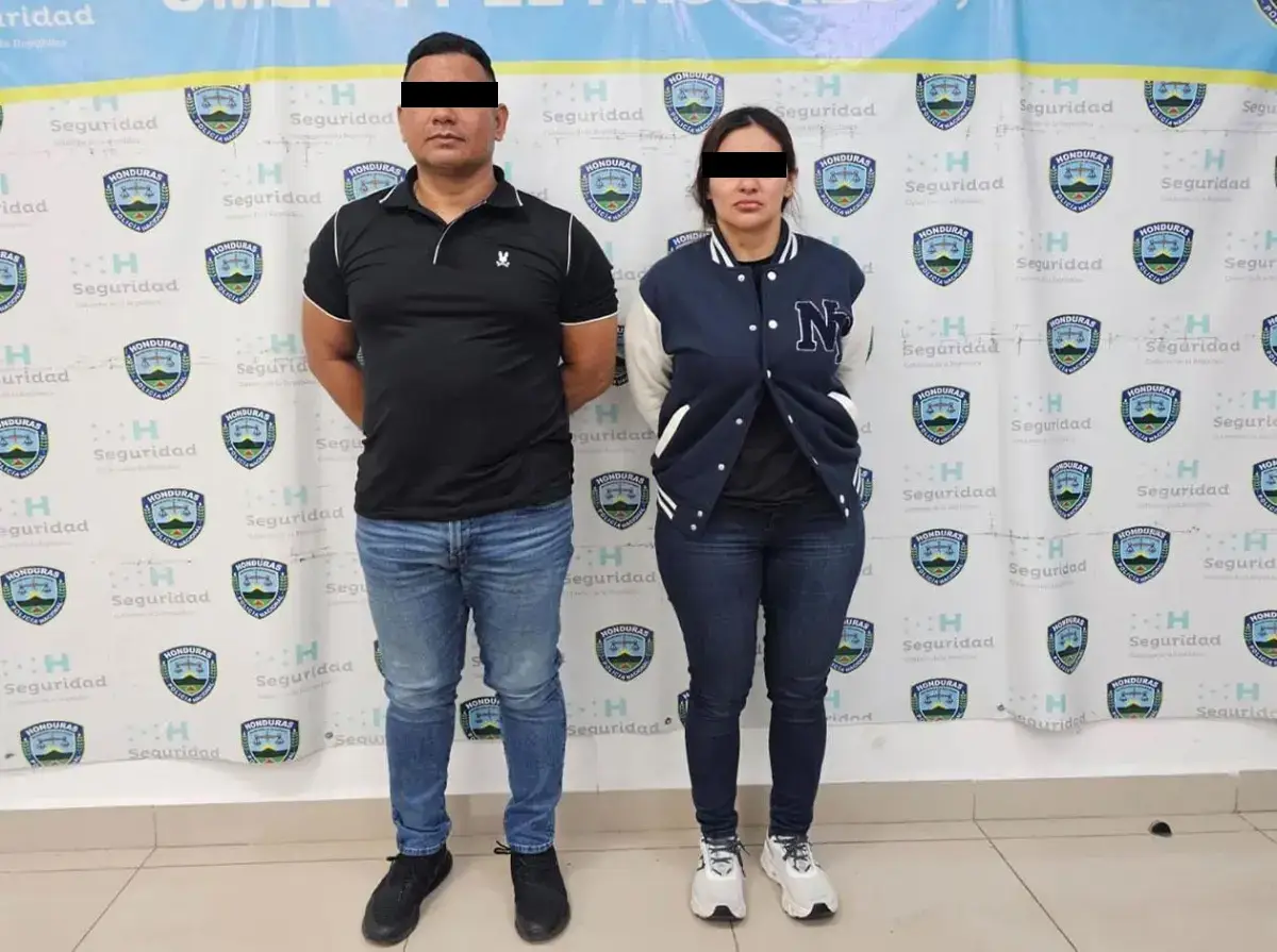 Hondureño y estadounidense capturados por asesinato de pareja en Yoro