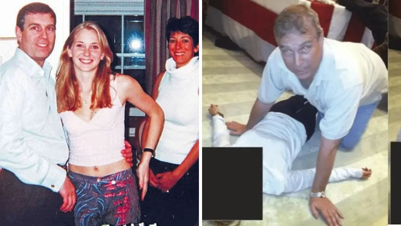 Fotos de los archivos Epstein donde sale el expríncipe Andrés 