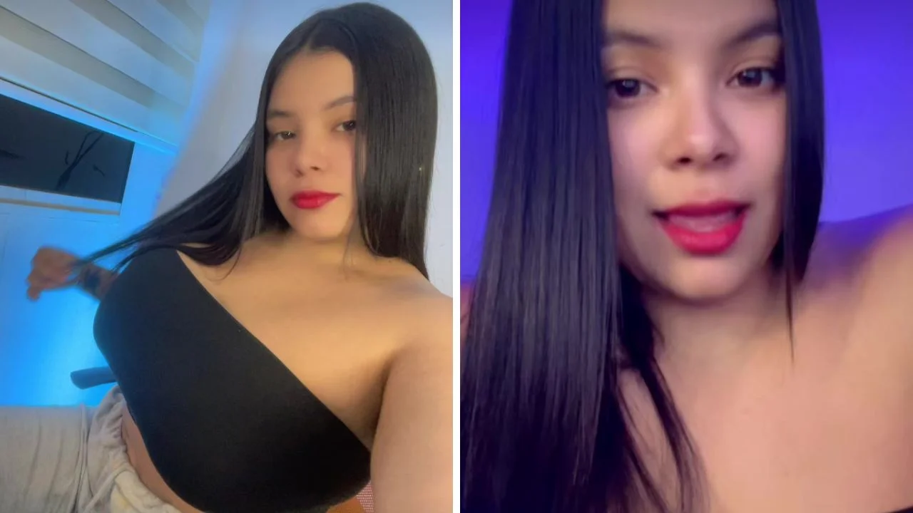 Collage de fotos de Daniella Infante creadora de contenido venezolana