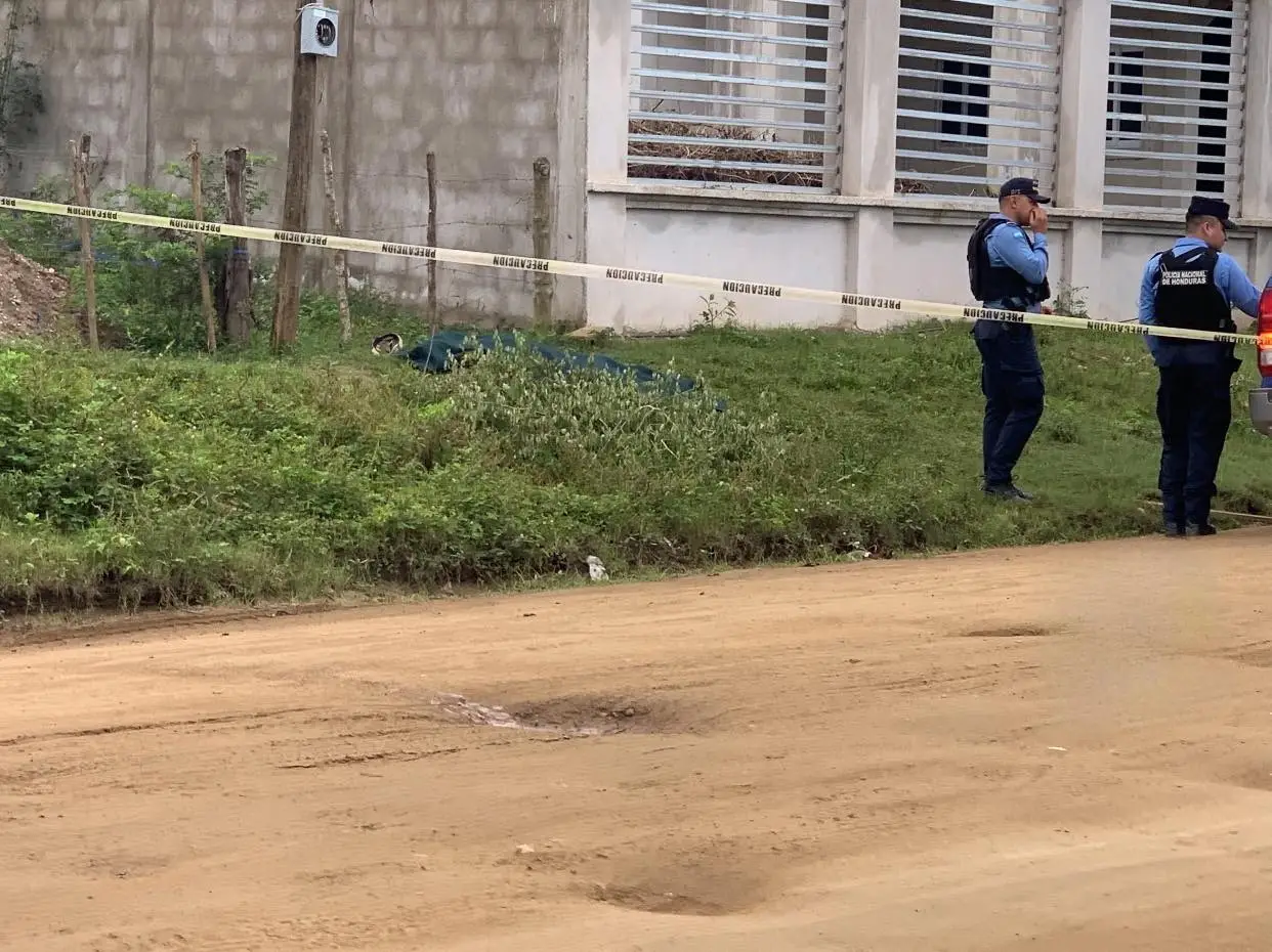 lugar donde matan a hombre en Olanchito