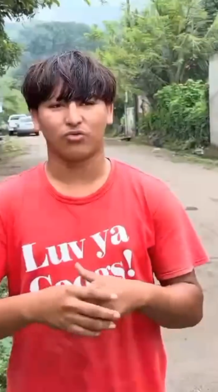 Foto del joven que iba con el apóstol Chago rumbo a El Salvador