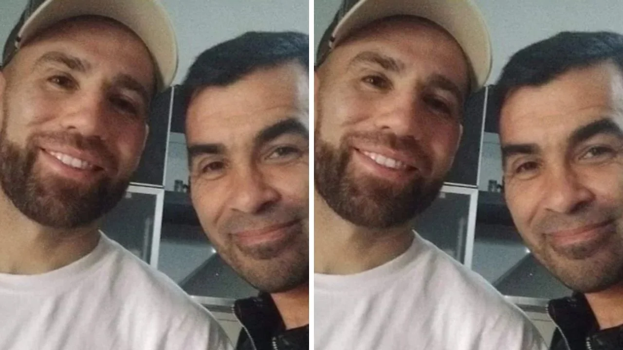 Foto de otamendi y su hermano gabriel