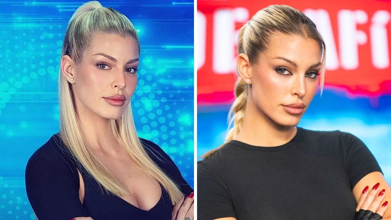 Collage de fotos de Jessica Goicoechea participante de El Desafío 