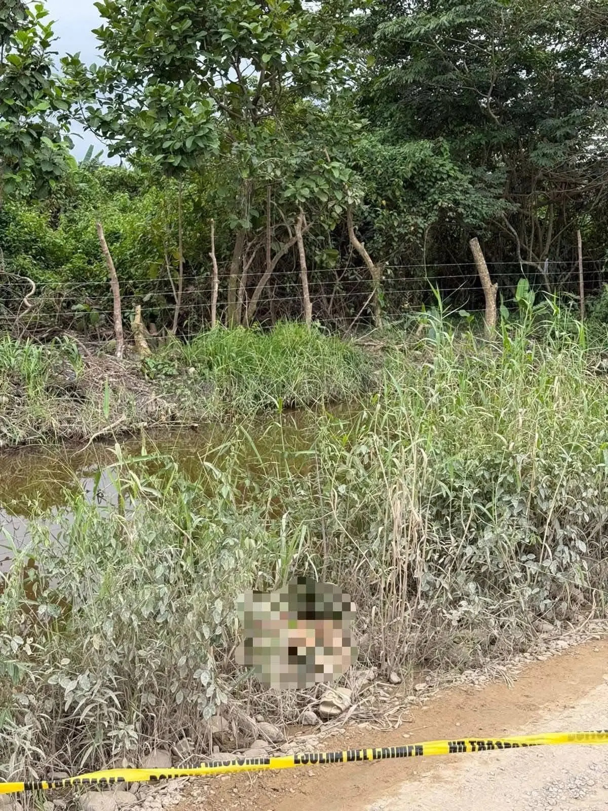 Este es el lugar donde encontraron muerta a joven en La Ceiba