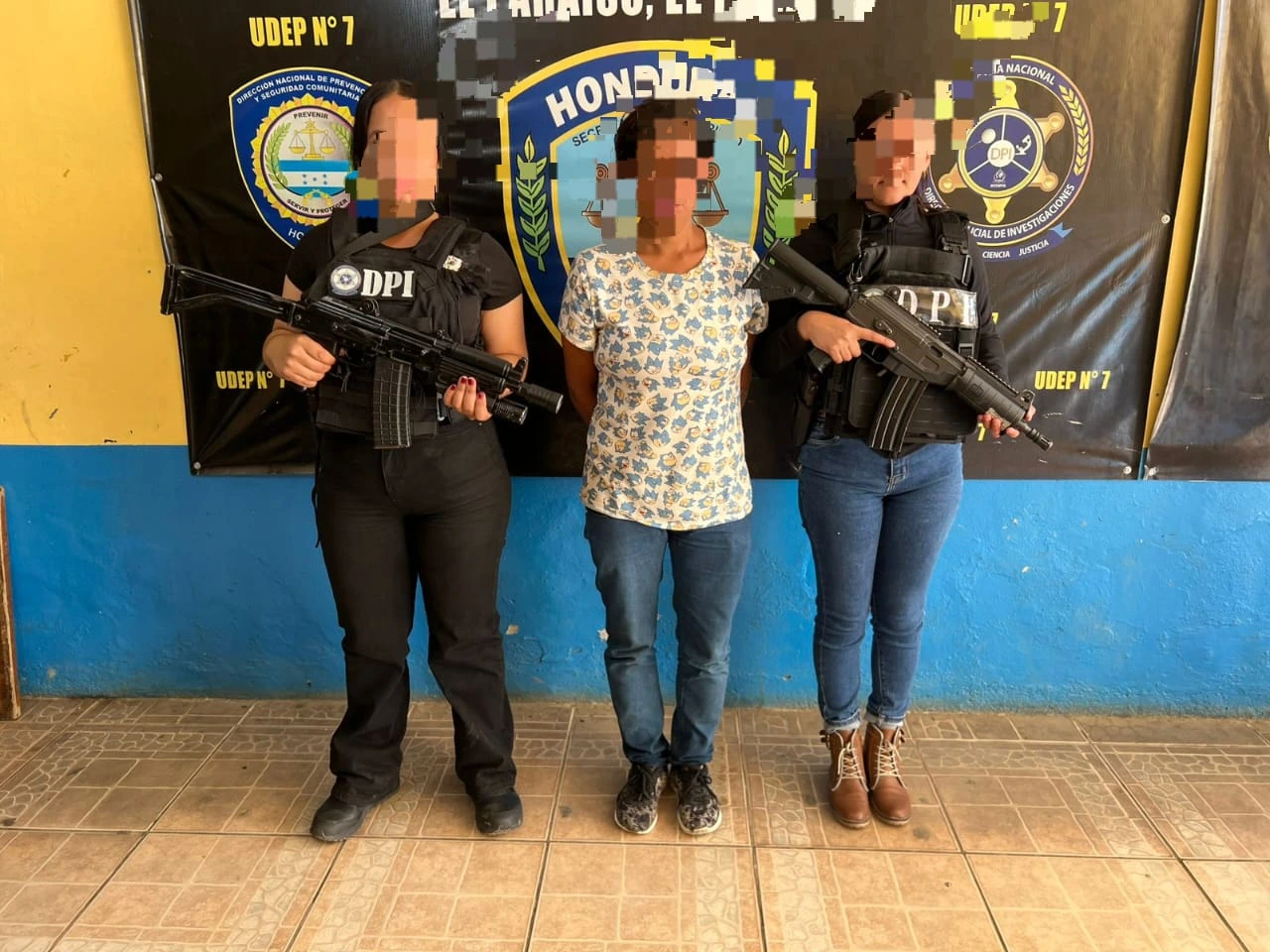 Madre de lass víctimas.
