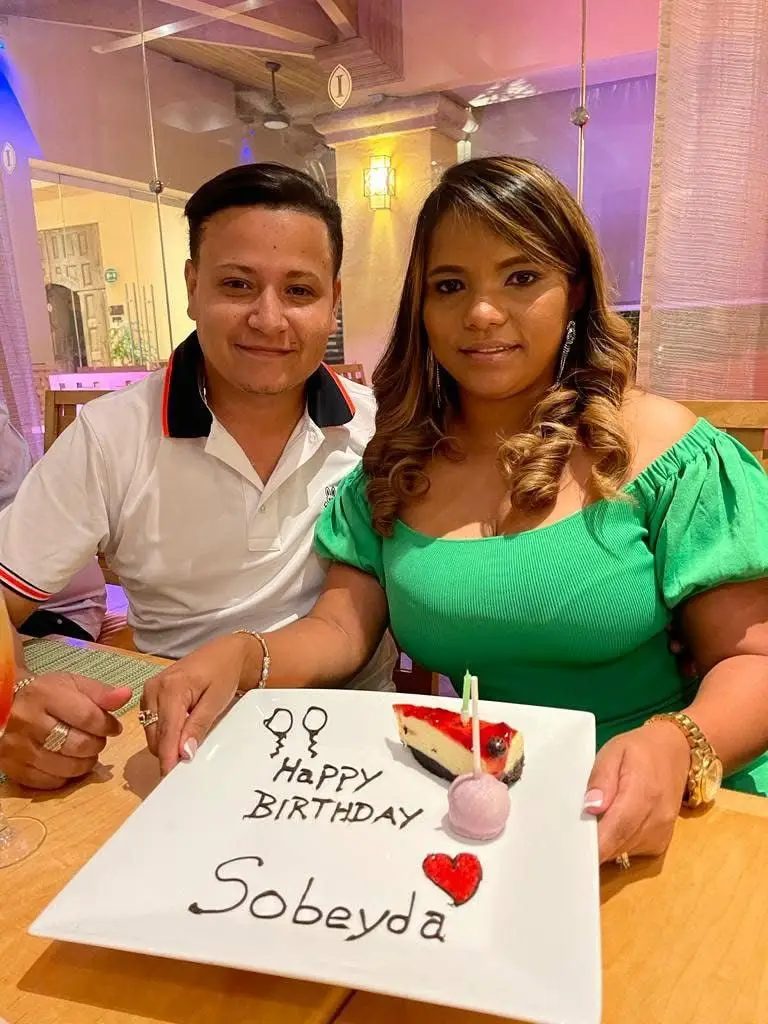 Foto de la pareja que fue asesinada en El Progreso, Yoro