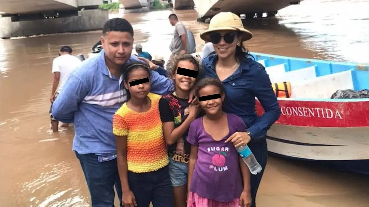 Foto de la pareja asesinada en Yoro