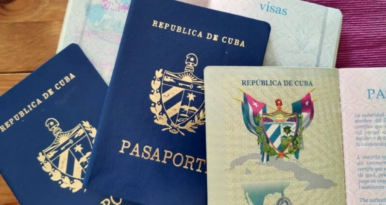 Pasaporte de Cuba.