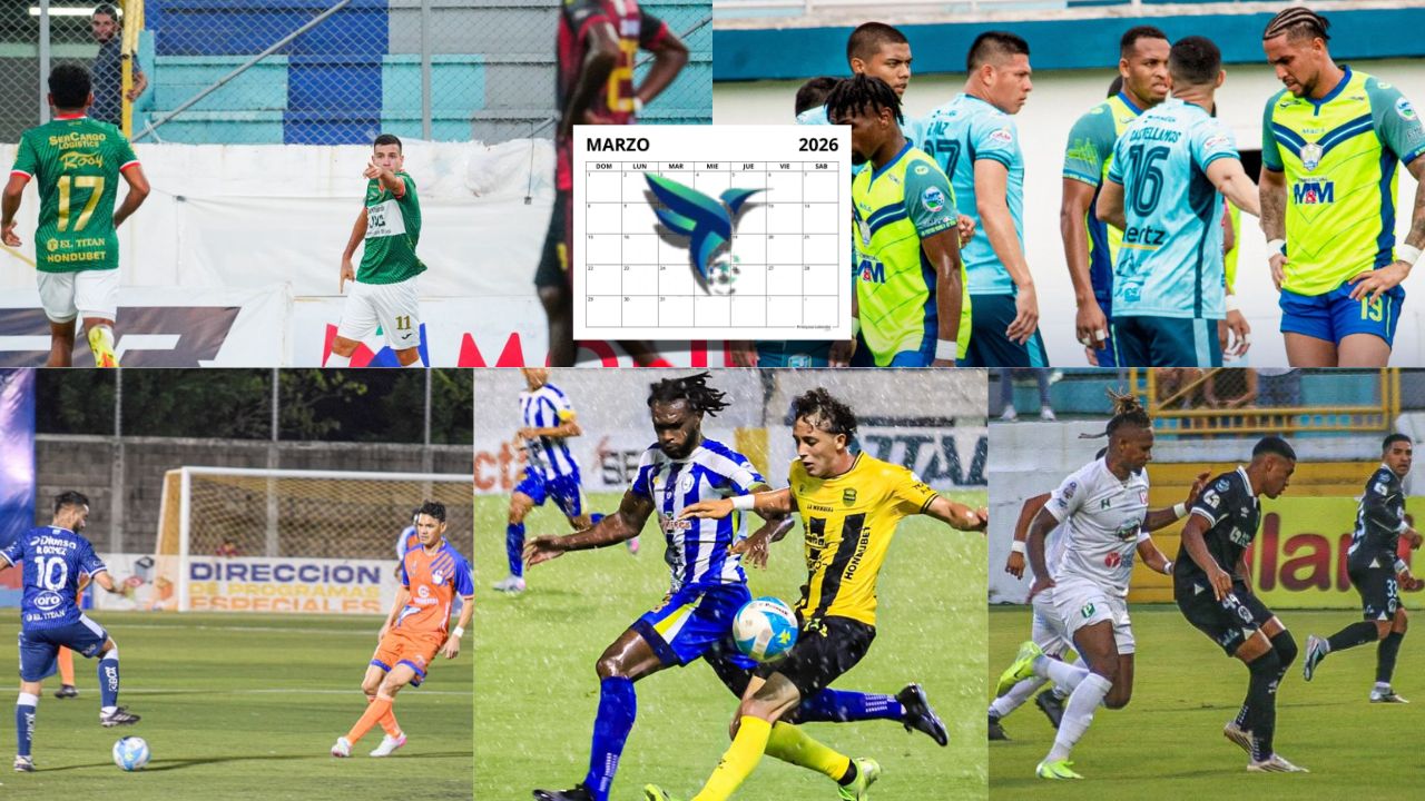 Imagen de Calendario de partidos de marzo torneo Clausura Liga Nacional, fechas y horarios