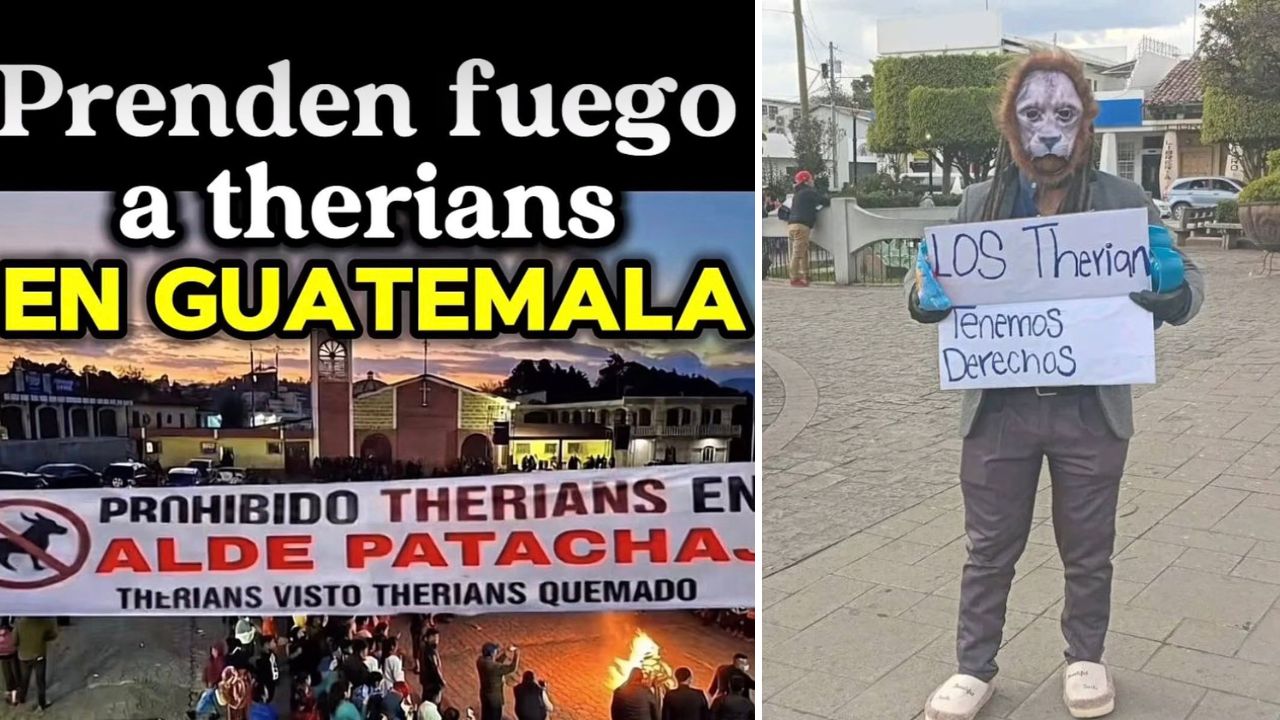 Queman un therian en Guatemala