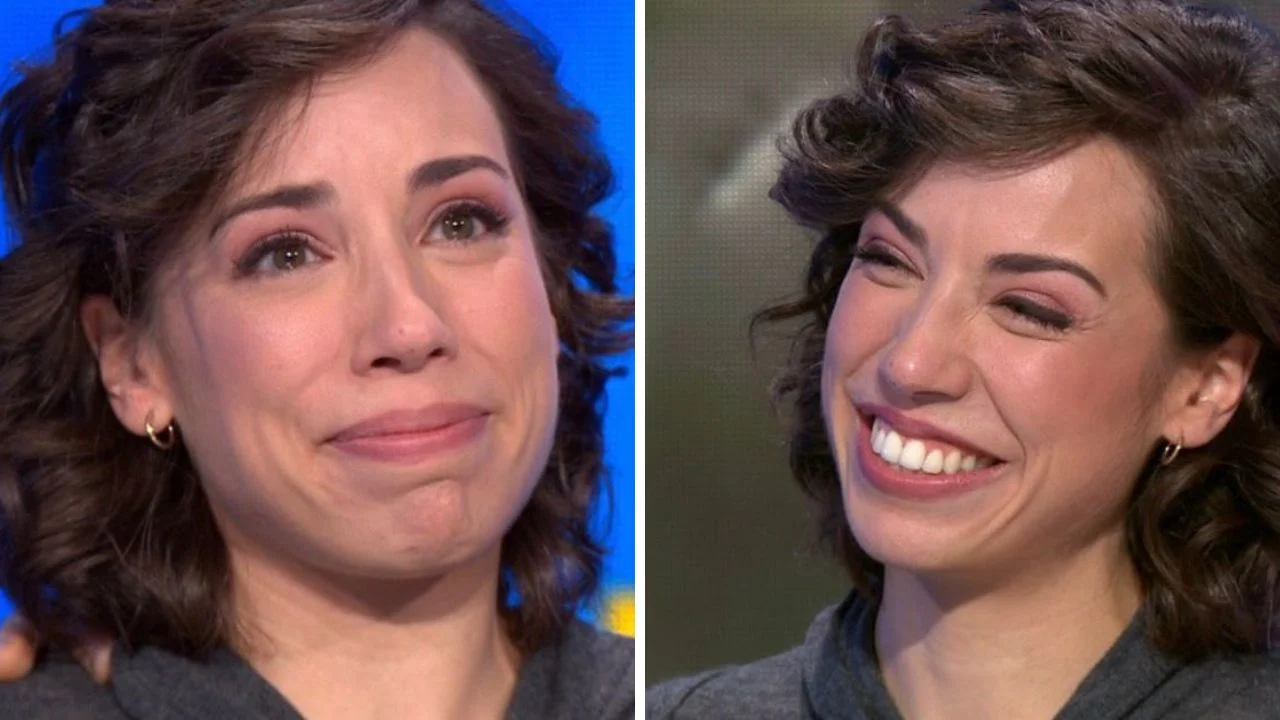 Collage de fotos de Rosa Rodríguez anadora de Pasapalabra