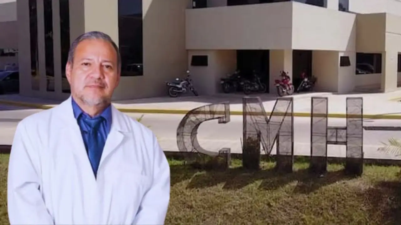 Samuel Santos, presidente del Colegio Médico de Honduras