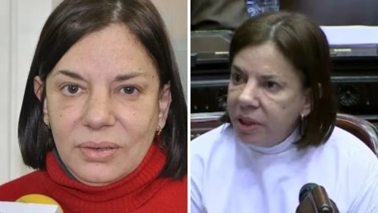 Collage de fotos de Sandra Mendoza exdiputada Nacional