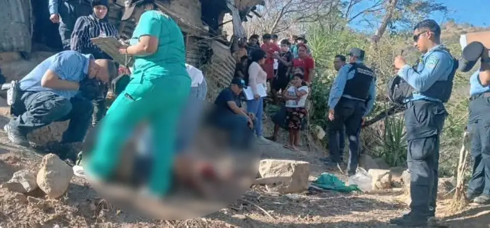 Fotos de la escena del crimen