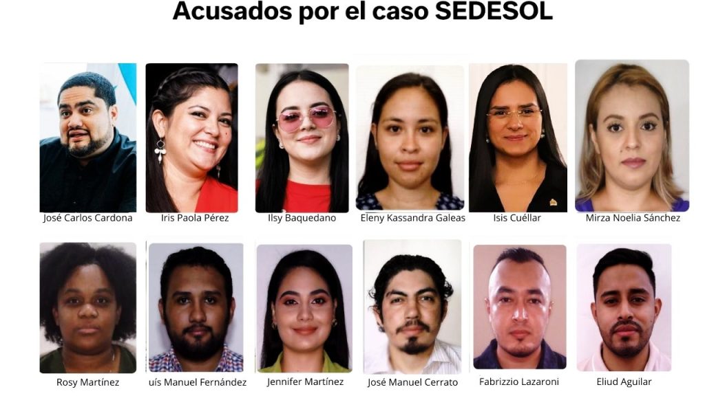 Imputados en caso Sedesol