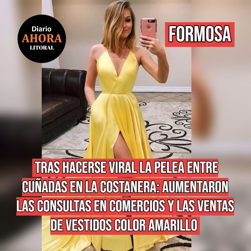 Vestidos amarillos 