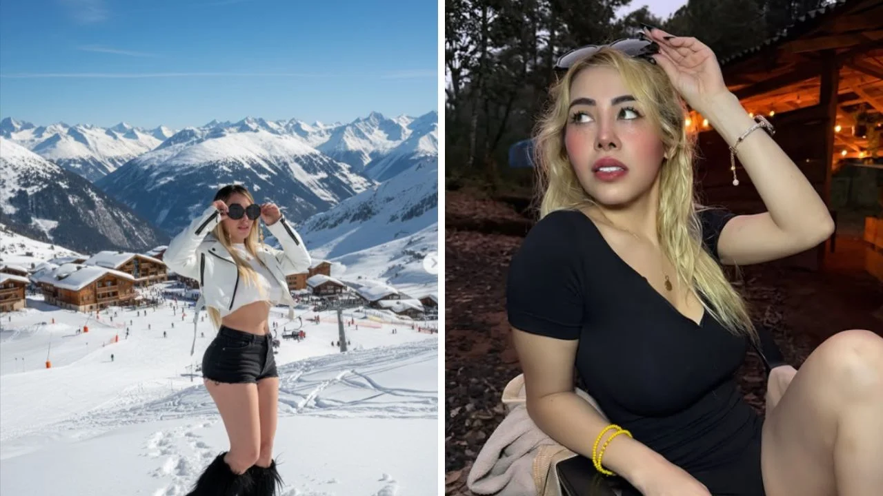 Collage de fotos de Victoria Demoore, creadora de contenido 