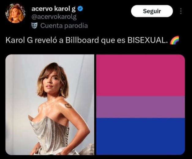 Es verdad que Karol G es bisexual