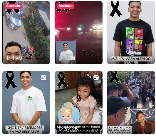 Alfredo Larín murió 