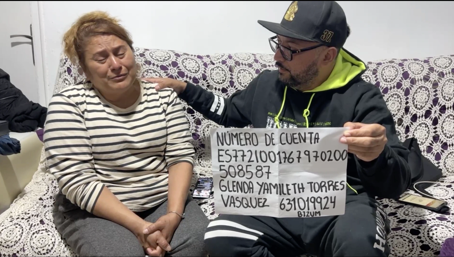 Glenda Yamileth Torres, madre de Axel Calderón.
