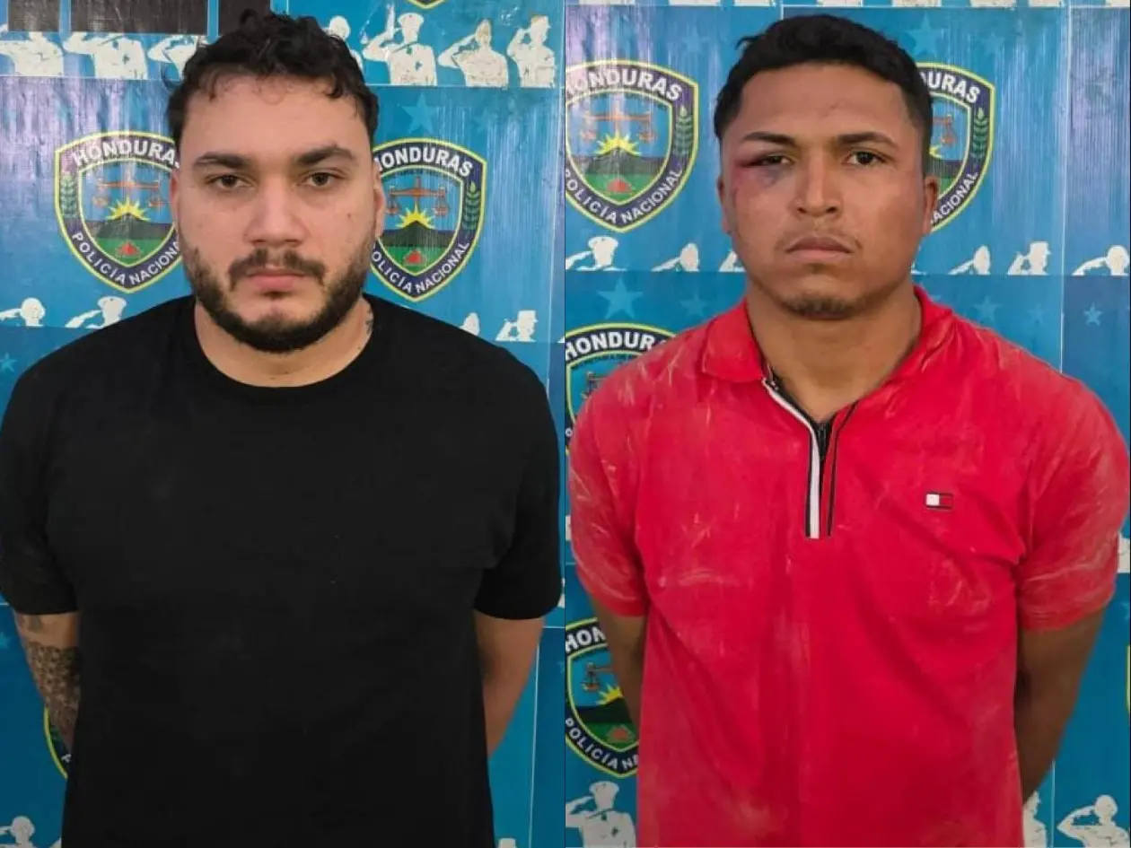 Dennis Alexander Galván Canales y Ariel Alexander Boquín Chávez,
