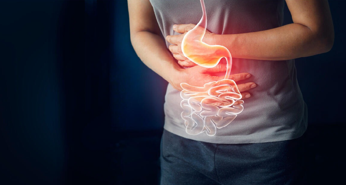 Imagen de referencia de una persona con enfermedad gastrointestinal. 