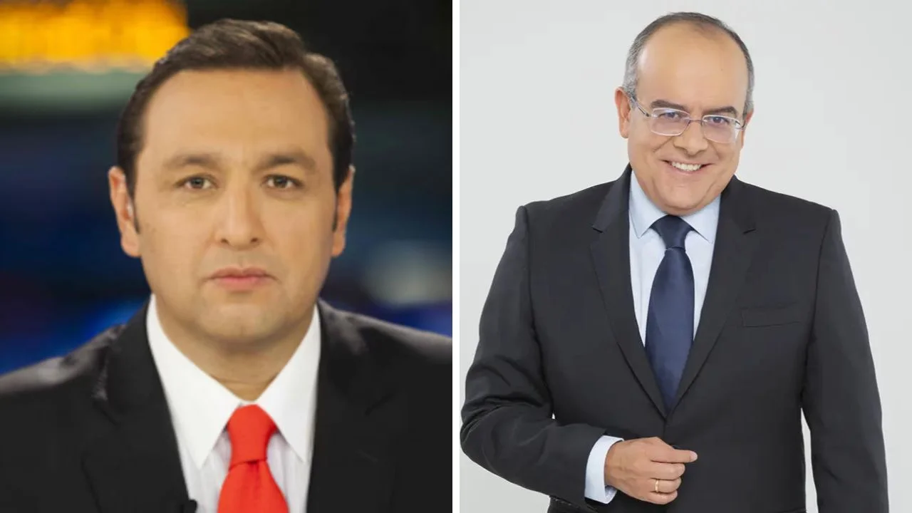 Jorge Alfredo Vargas y Ricardo Orrego en las fotos.