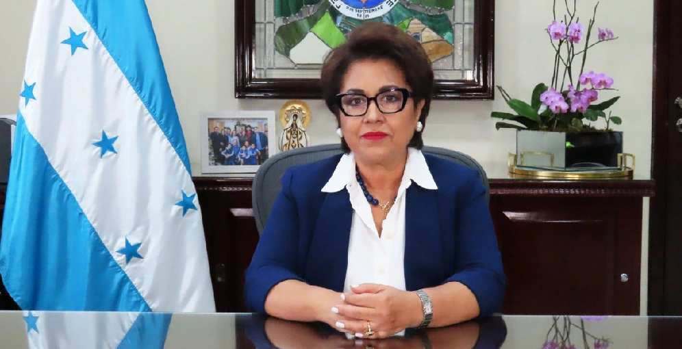 Rebeca Ráquel Obando, presidenta de la Corte Suprema de Justicia.