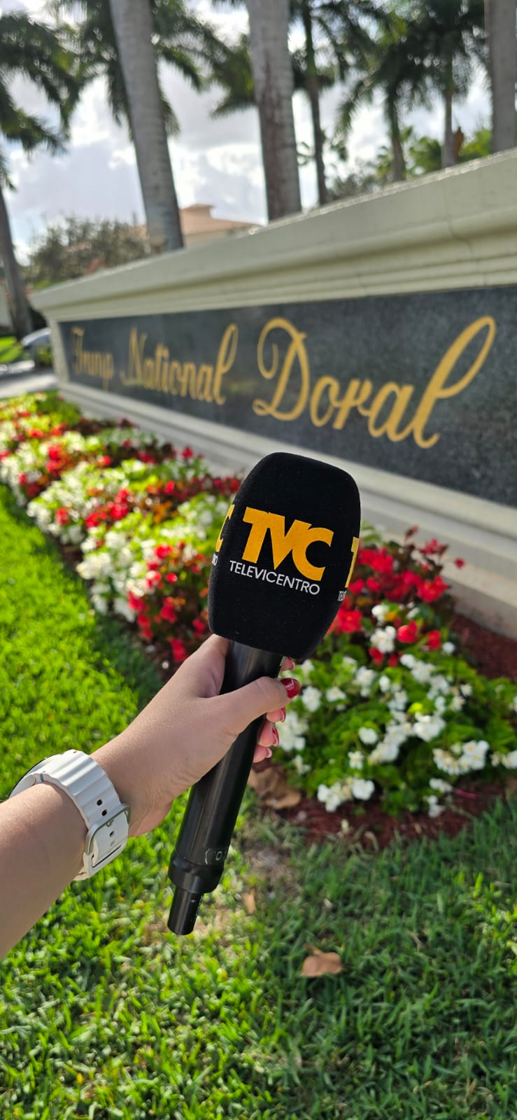 Televicentro, presente en la cobertura de la Cumbre de las Américas en el Trump National Doral Miami.