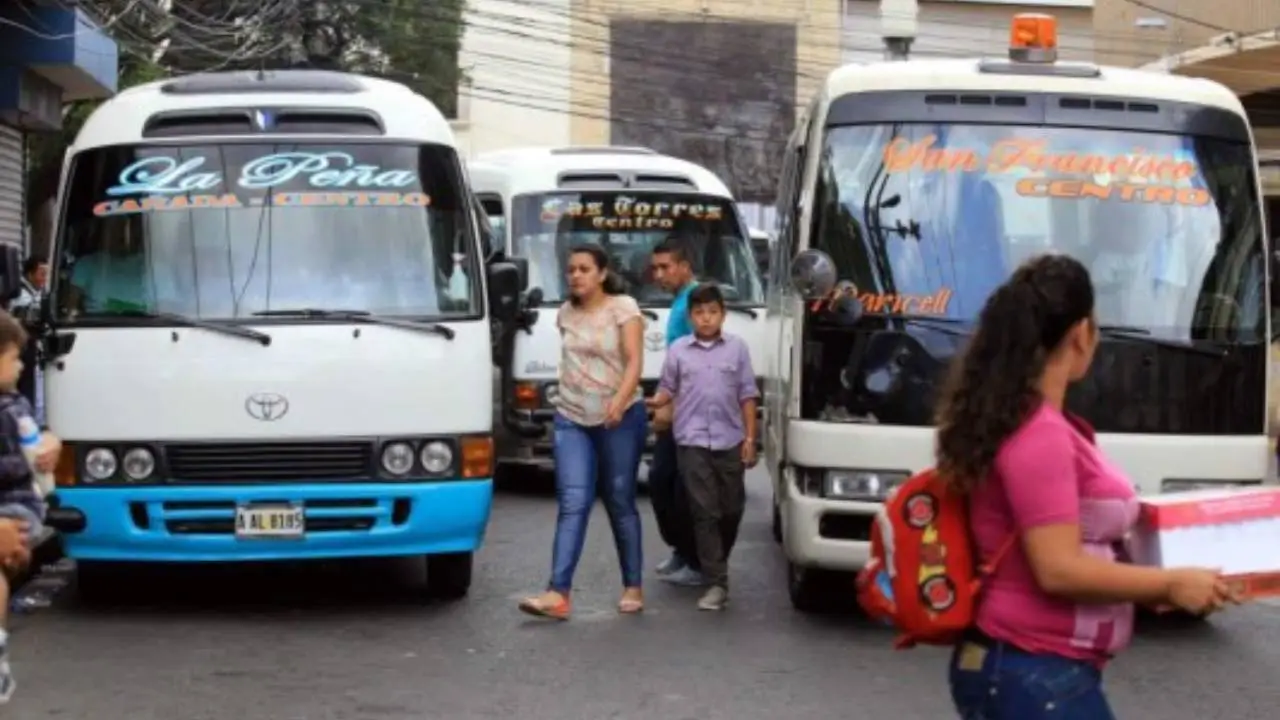 pasaje transporte público