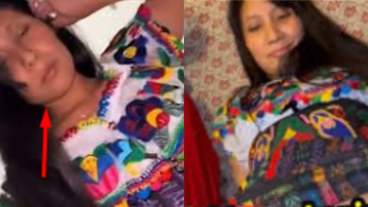 Chapina 'haciendo tortilla' video