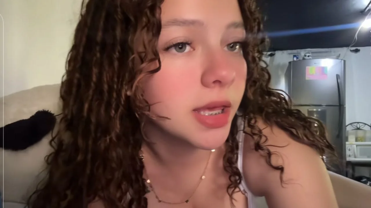 La Sarca Biker en un video de TikTok.