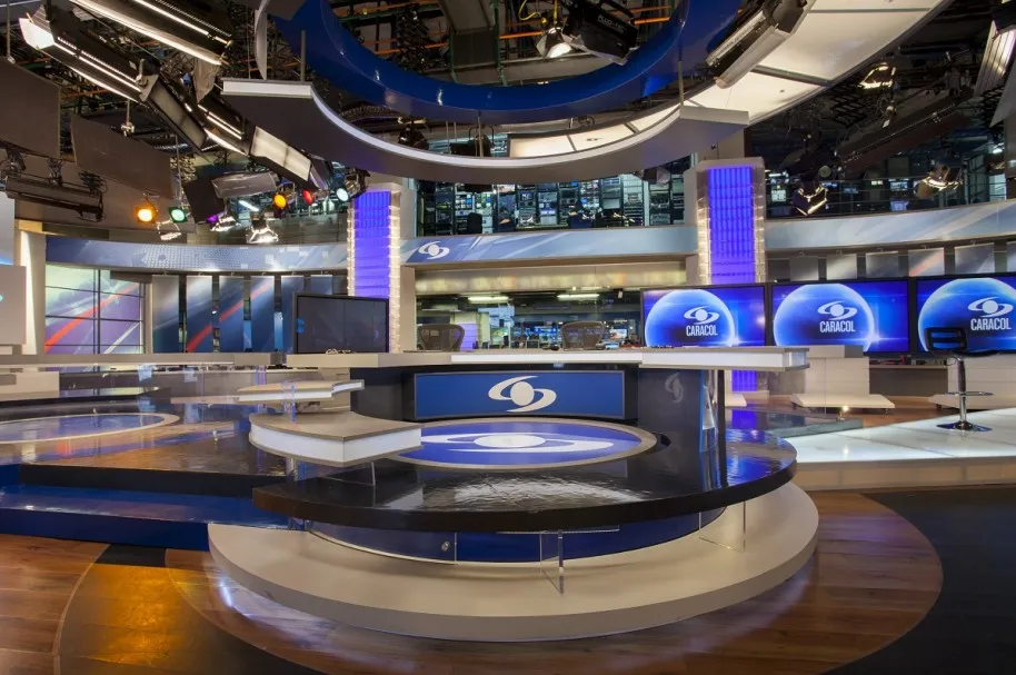 Estudio de Caracol Televisión.