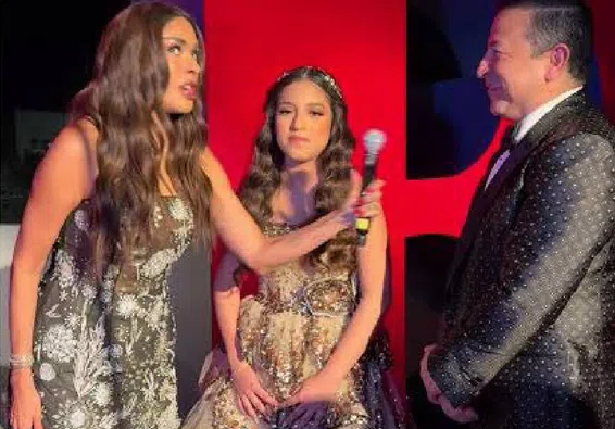 Foto de la quinceañera que invitó a J Balvin y a Belinda en su fiesta de XV
