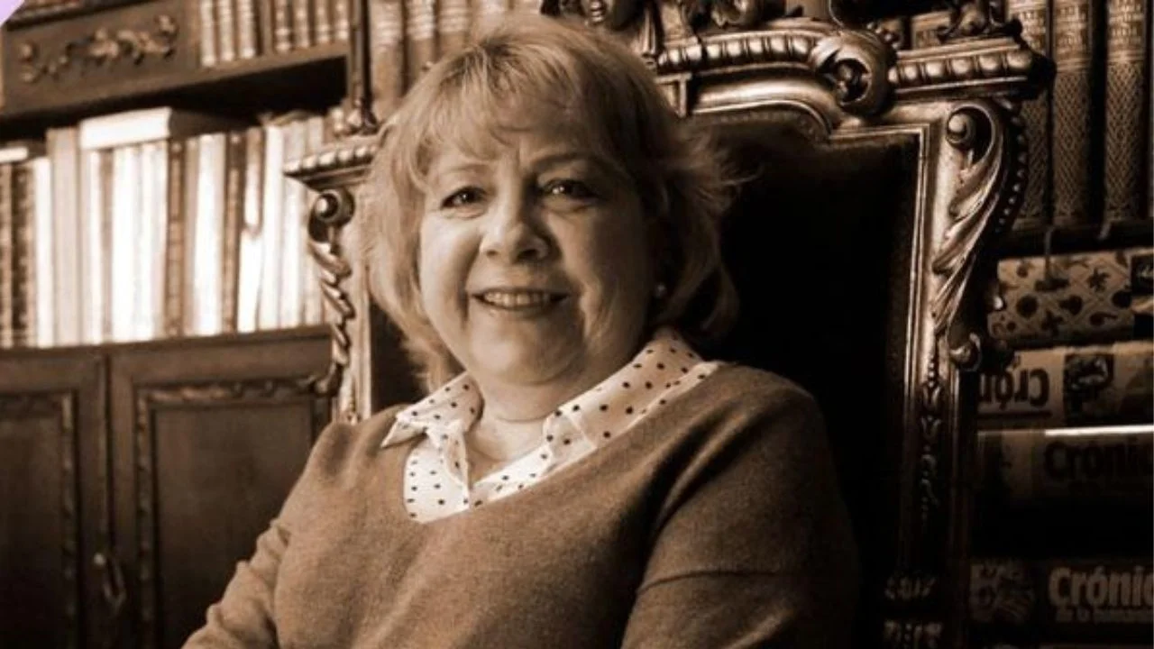 Marisol Salcedo con un filtro sepia.