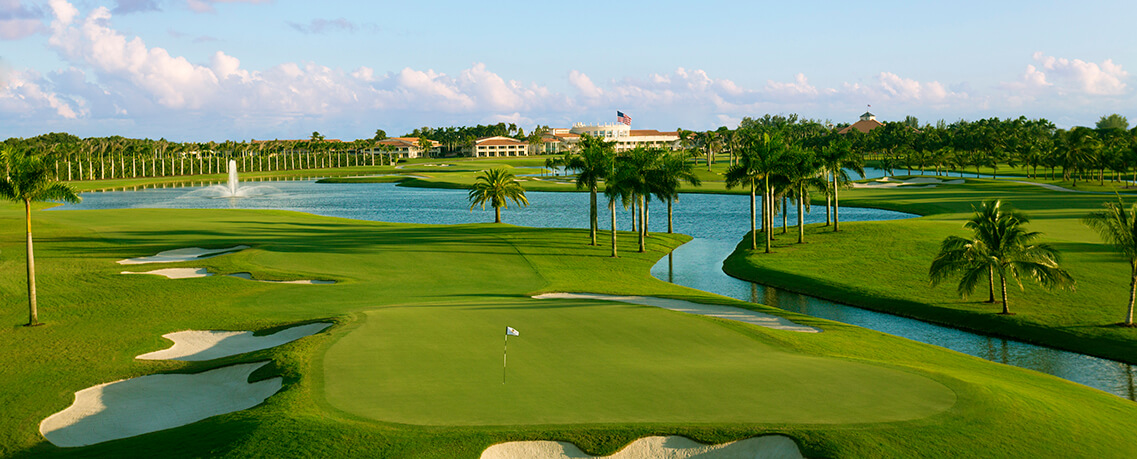 Panorámica del Trump National Doral Miami, sede de la Cumbre de las Américas.