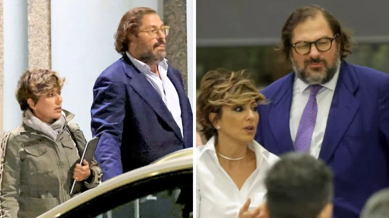 Collage de fotos de Sonsoles ónega y su parehja actual Juan Montes 