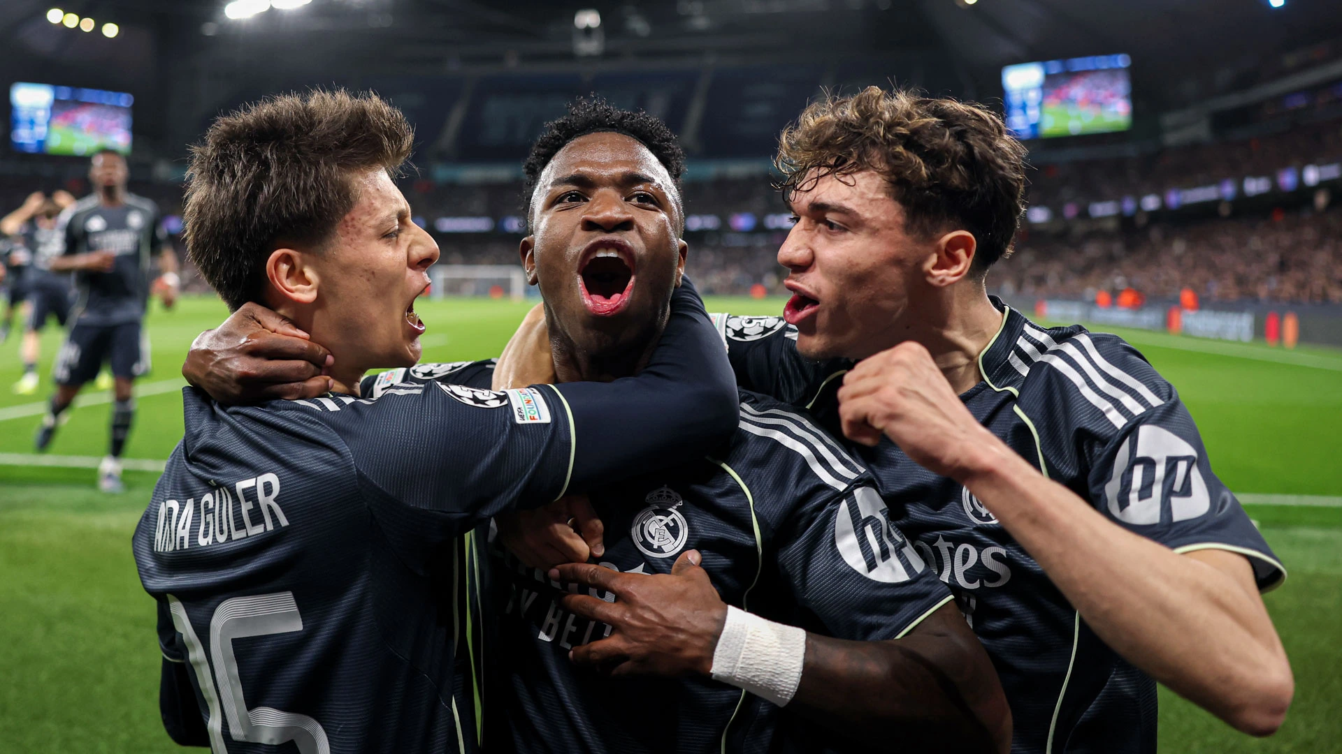 Jugadores del Real Madrid.