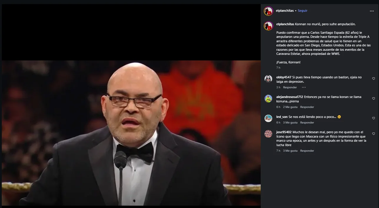 Foto de la publicación de El Planchitas sobre Konnan
