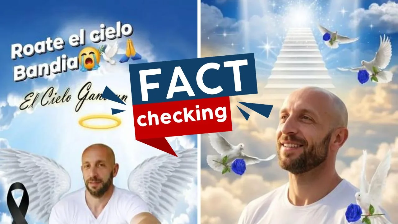 Fotos sobre la falsa muerte de Marcos Tozzi 