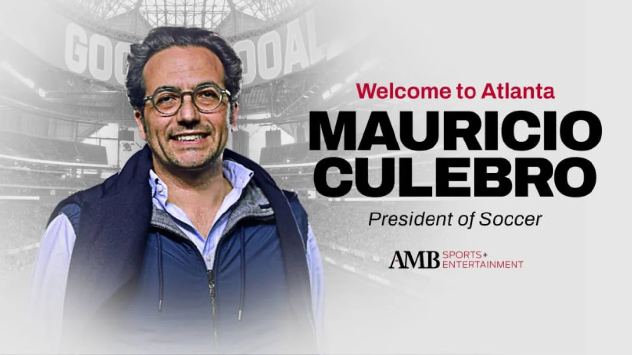 Anuncio de Mauricio Culebro como nuevo presidente de Atlanta United.