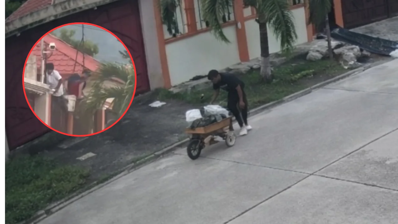 Imagen de En video captan cómo roban casas en colonias de SPS