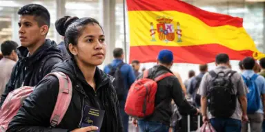 Imagen de Cuando EE.UU. cierra la puerta, España se abre a migrantes hondureños