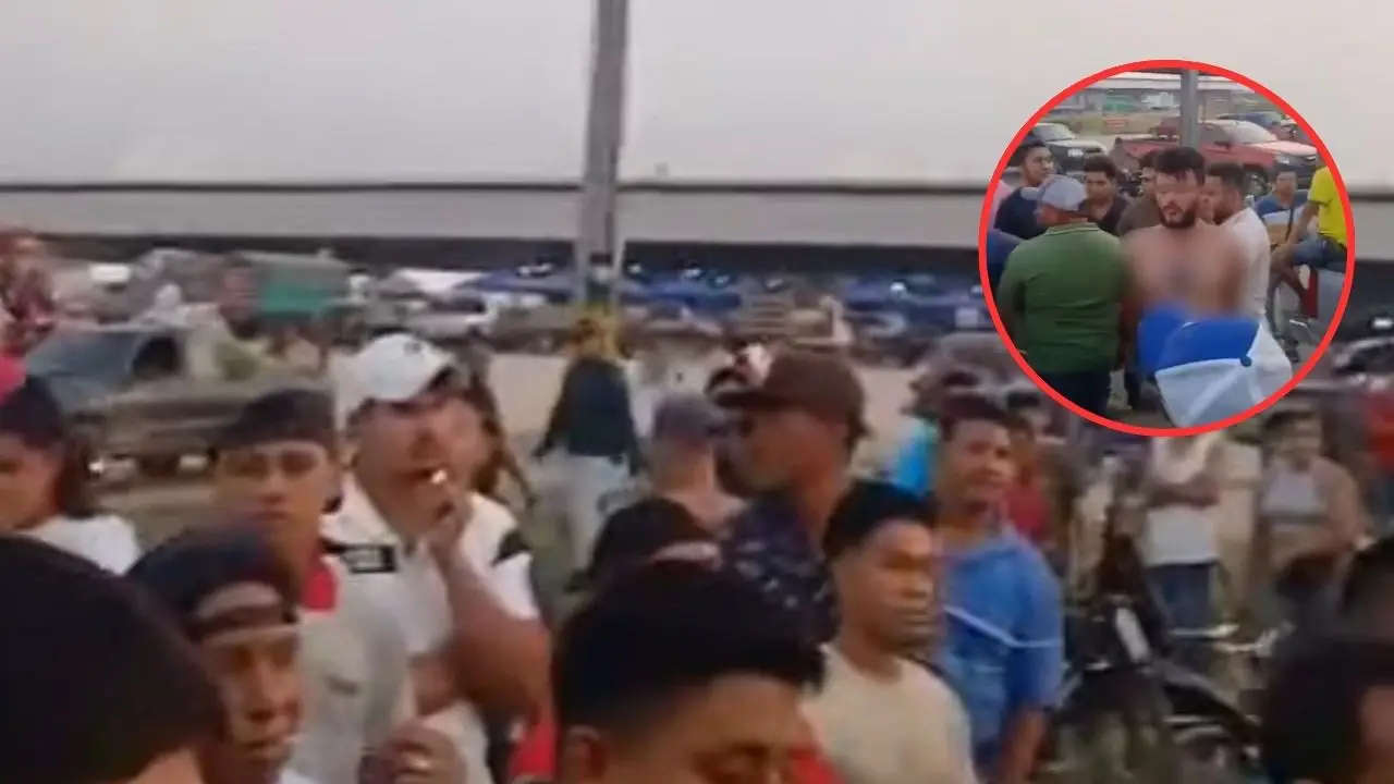 'Para que se eduque': macanean a supuesto ladrón y lo amarran a un poste Imagen de 'Para que se eduque': macanean a supuesto ladrón y lo amarran a un poste