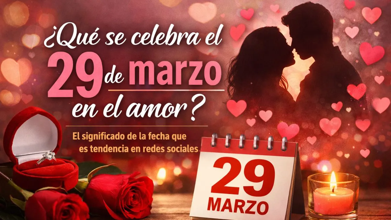 Imagen de ¿Qué se celebra el 29 de marzo en el amor?: origen, significado y por qué es viral