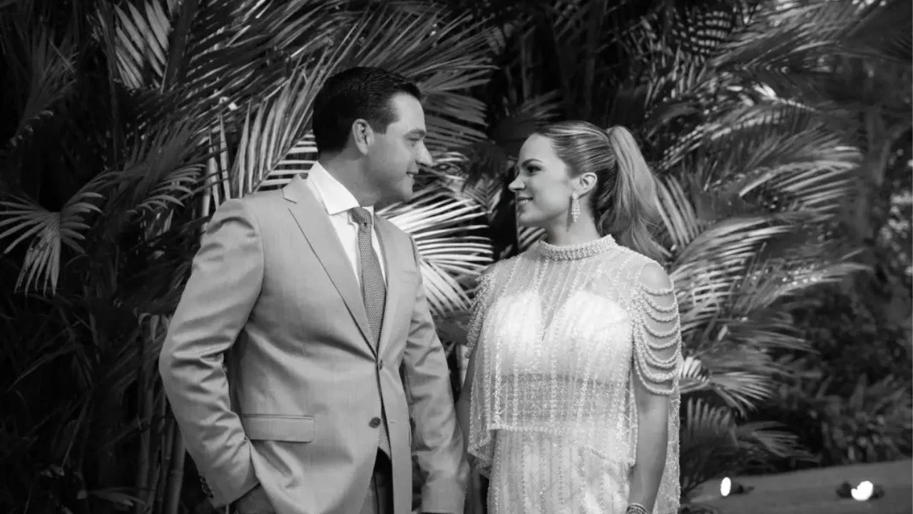 Foto de boda de Andrea Altamirano Duque y Kevin Marino Cabrera.